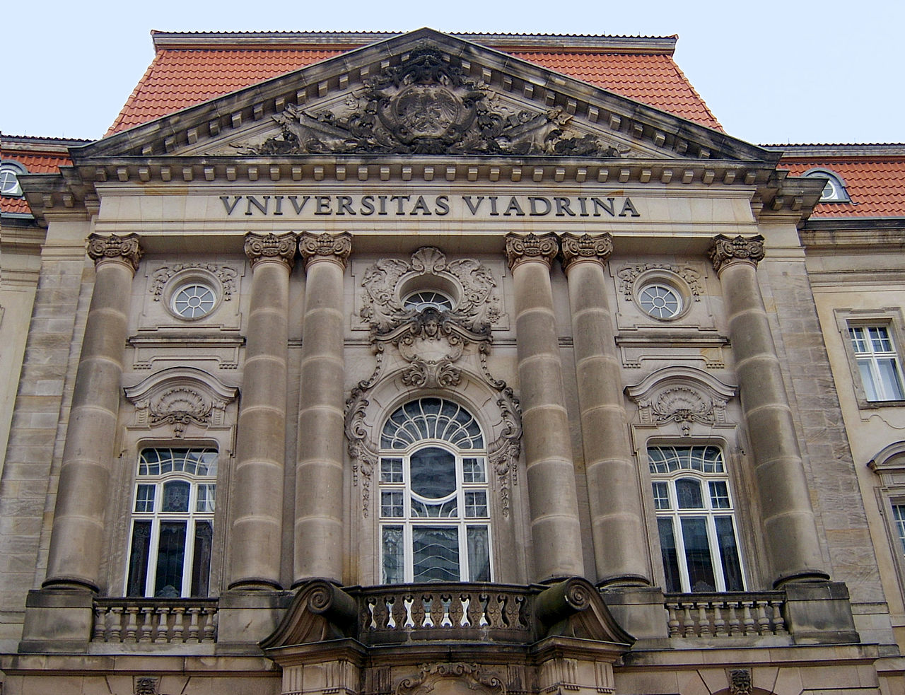 Hauptgebäude der Europa-Universität Viadrina in Frankfurt (Oder)